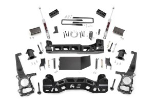 Ford F-150 Suspension Lift Kit - Rough Country - N3 Performance Lifted Struts - '09-'10